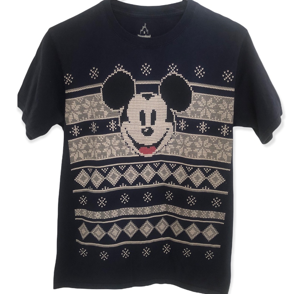 Disney parks ugly sweater t-shirt